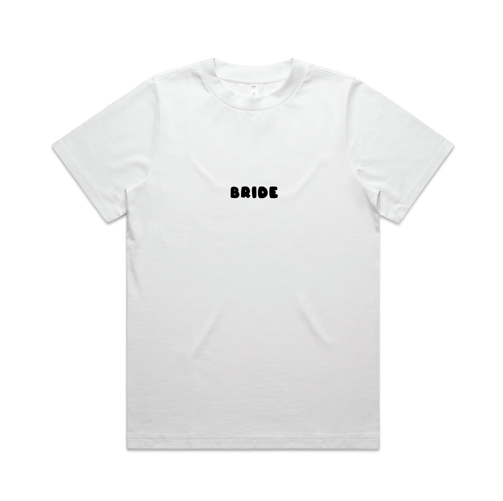 Til Death Do Us Part Tee | Black on White