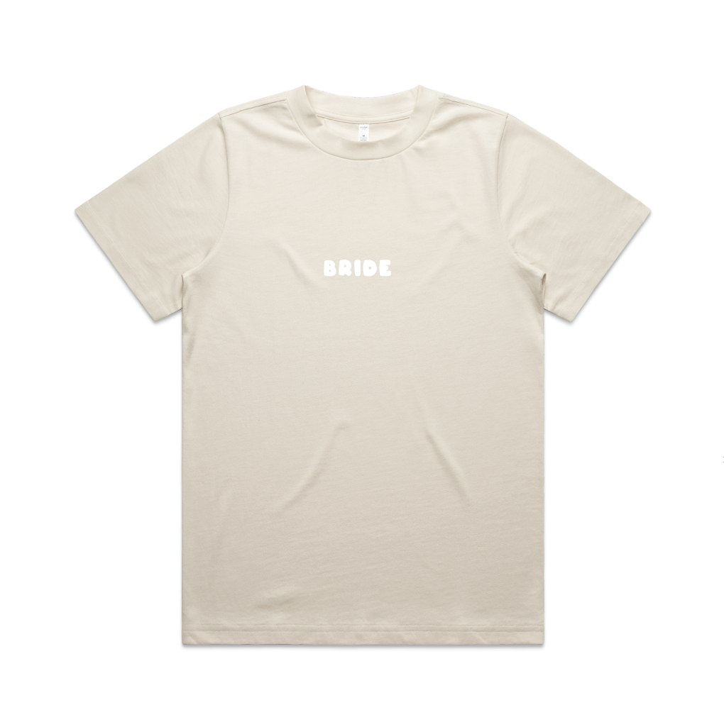 Til Death Do Us Part Tee | White on Ecru