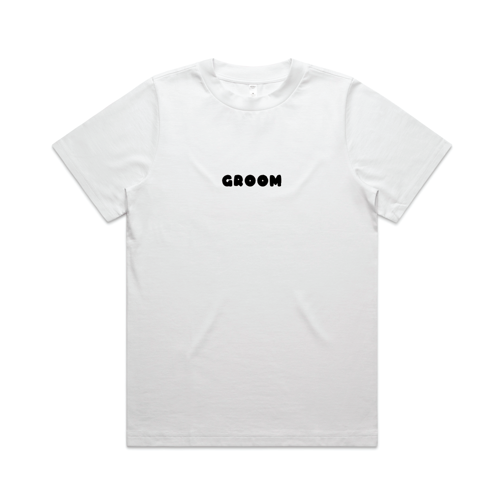 Til Death Do Us Part Tee | Black on White