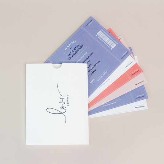 Love Coupon Set | Date Cards