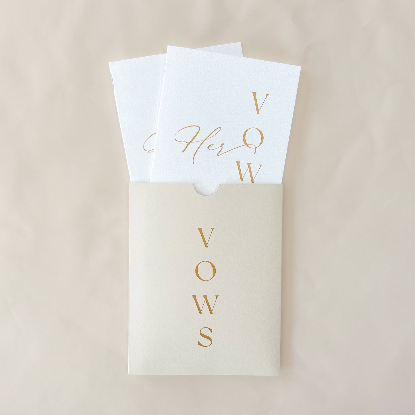 Vow Book Set | Wedding Day