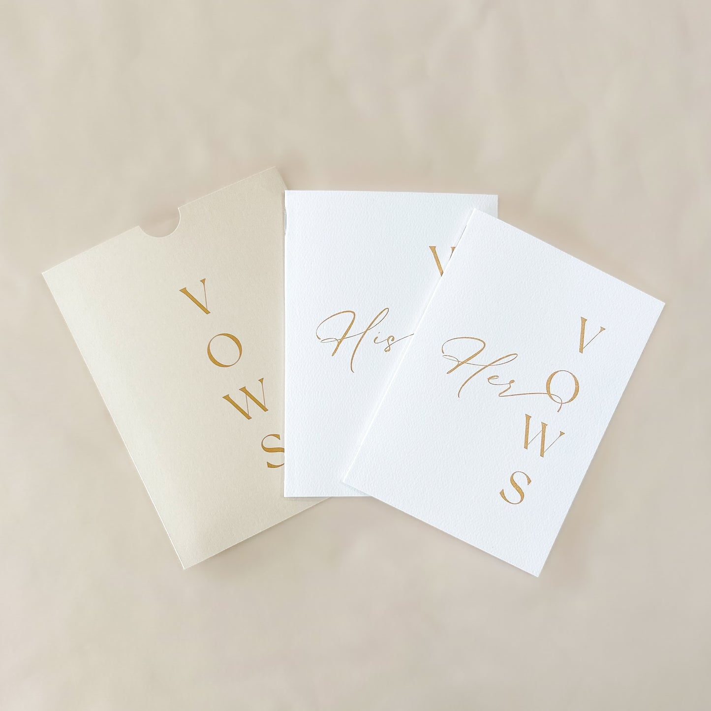 Vow Books Set | Wedding Day