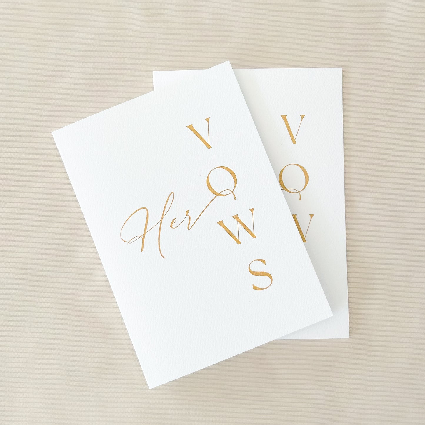 Vow Book Set | Wedding Day