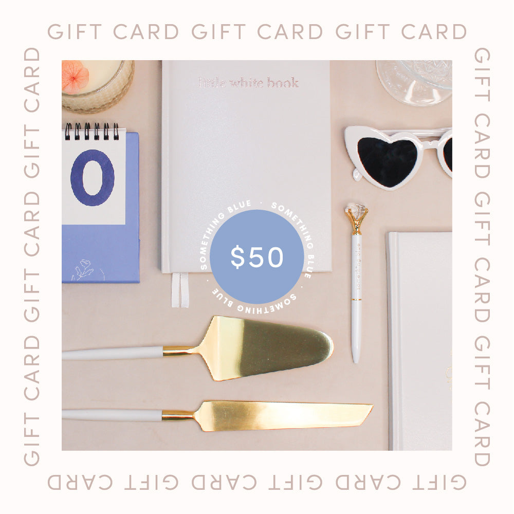 Something Blue Gift Card