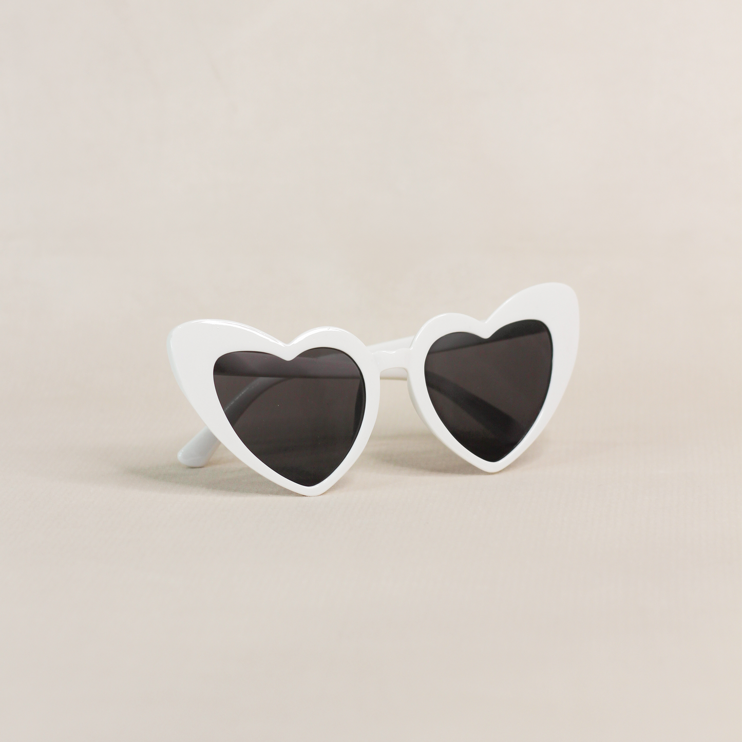 White Heart Glasses