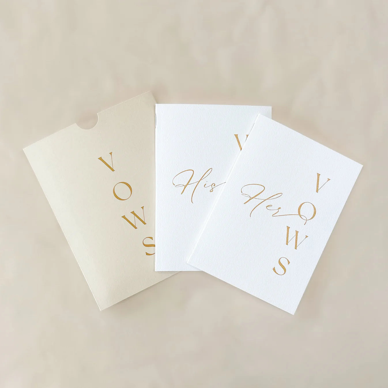 Wedding Day Bundle | Ring Box & Vow Book Set